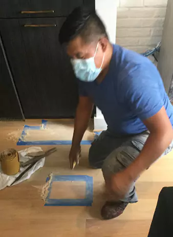 luxury vinyl flooring installation services in Marietta, GA